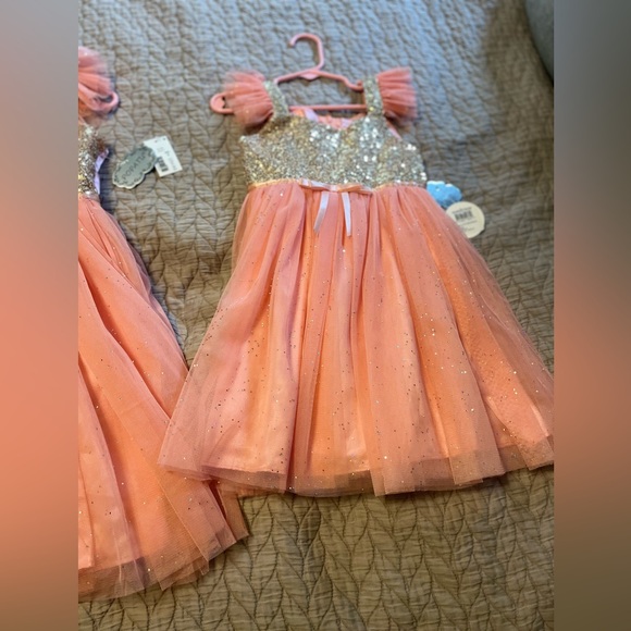 Popatu little girls sequin dress . Size 8 - Picture 16 of 16